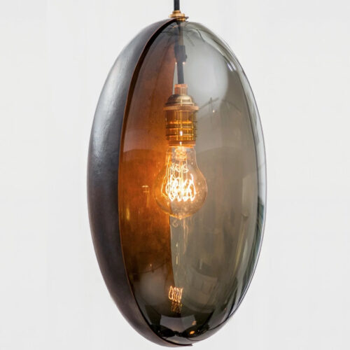 Copper lamp shade