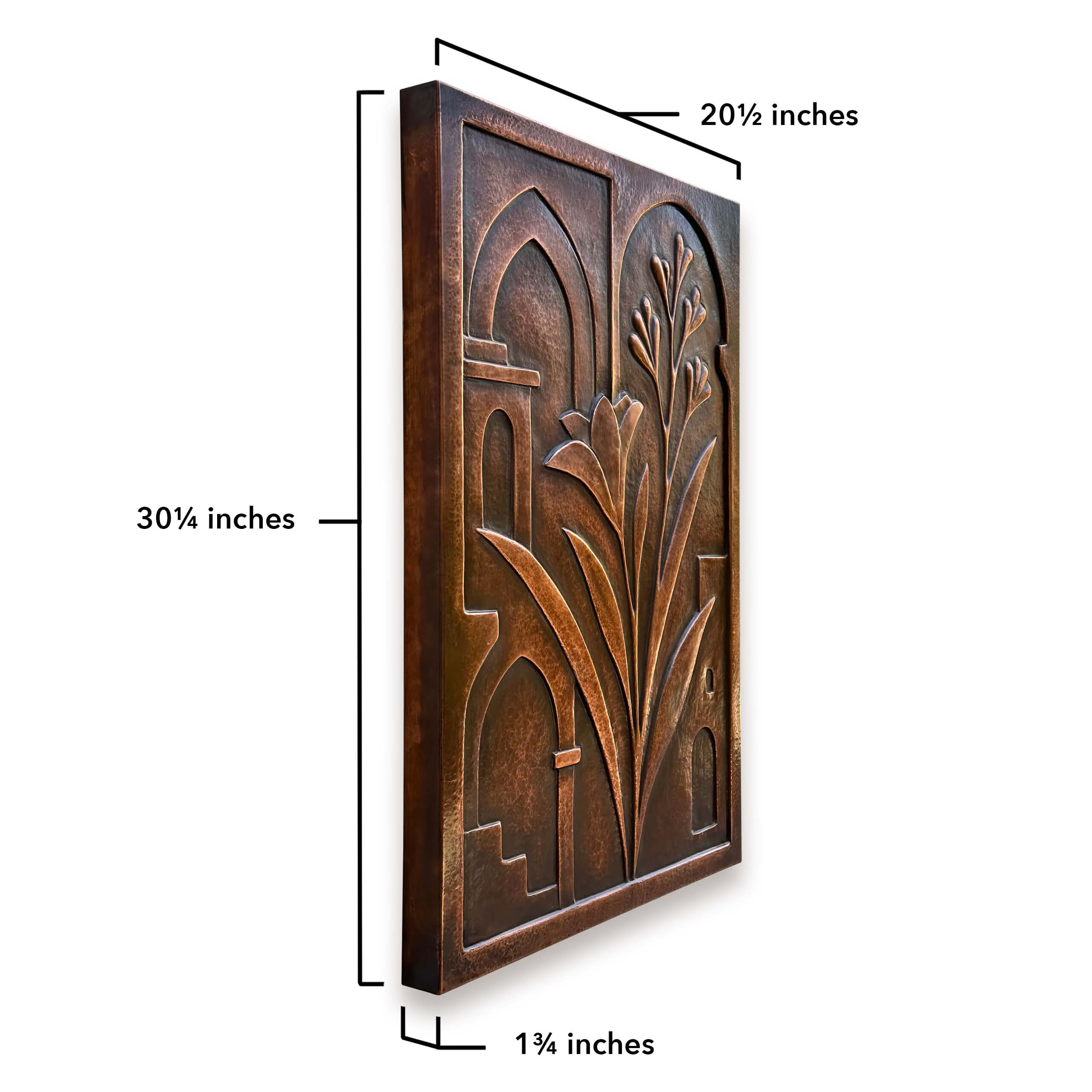 Measurements Flower wall art 1